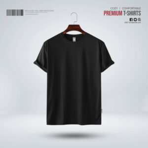 black t shirt